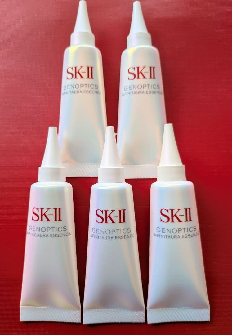SK-II Genoptics Infinite Aura Essence Brightening Serum 10ml × 5 Set Total 50ml