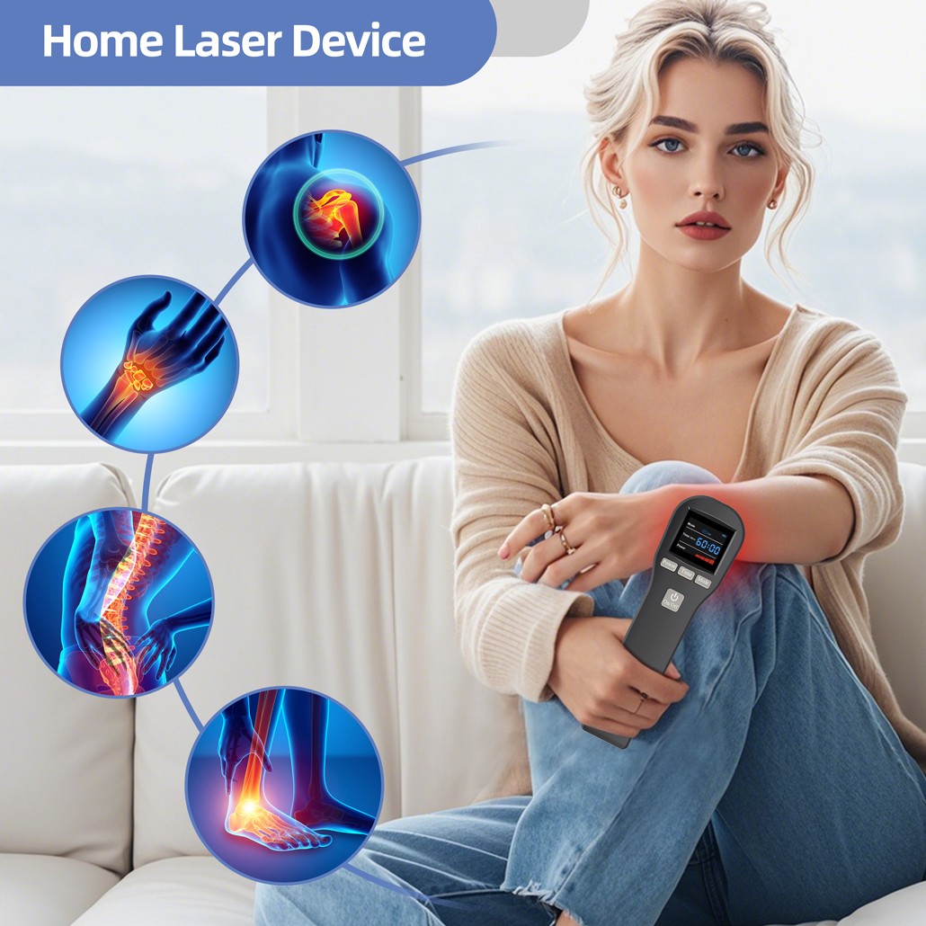 Low Level Laser Therapy Device 650nm 808nm Red Light Treatment for Pain Relief
