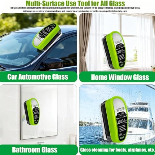 4 Packs Clear Vision Windshield Cleaner,Clear Vision Glass 4pcs