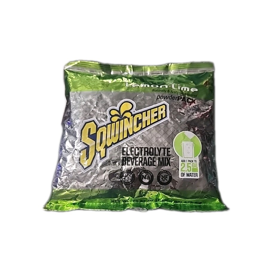 Sqwincher Powder Pack Oral Electrolyte Solution Lemon-Lime Flavor 23.83 oz. 1 Ct