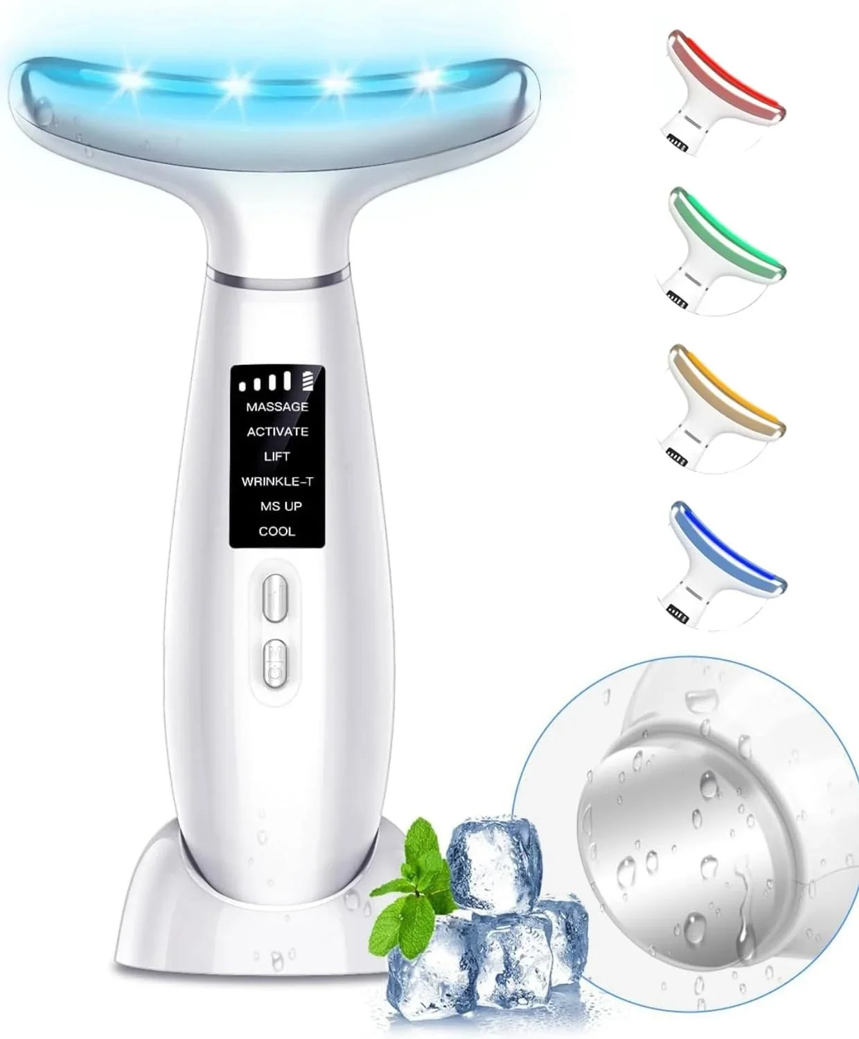 Revitalize Your Skin with the 6-in-1 Facial and Neck Beauty Device