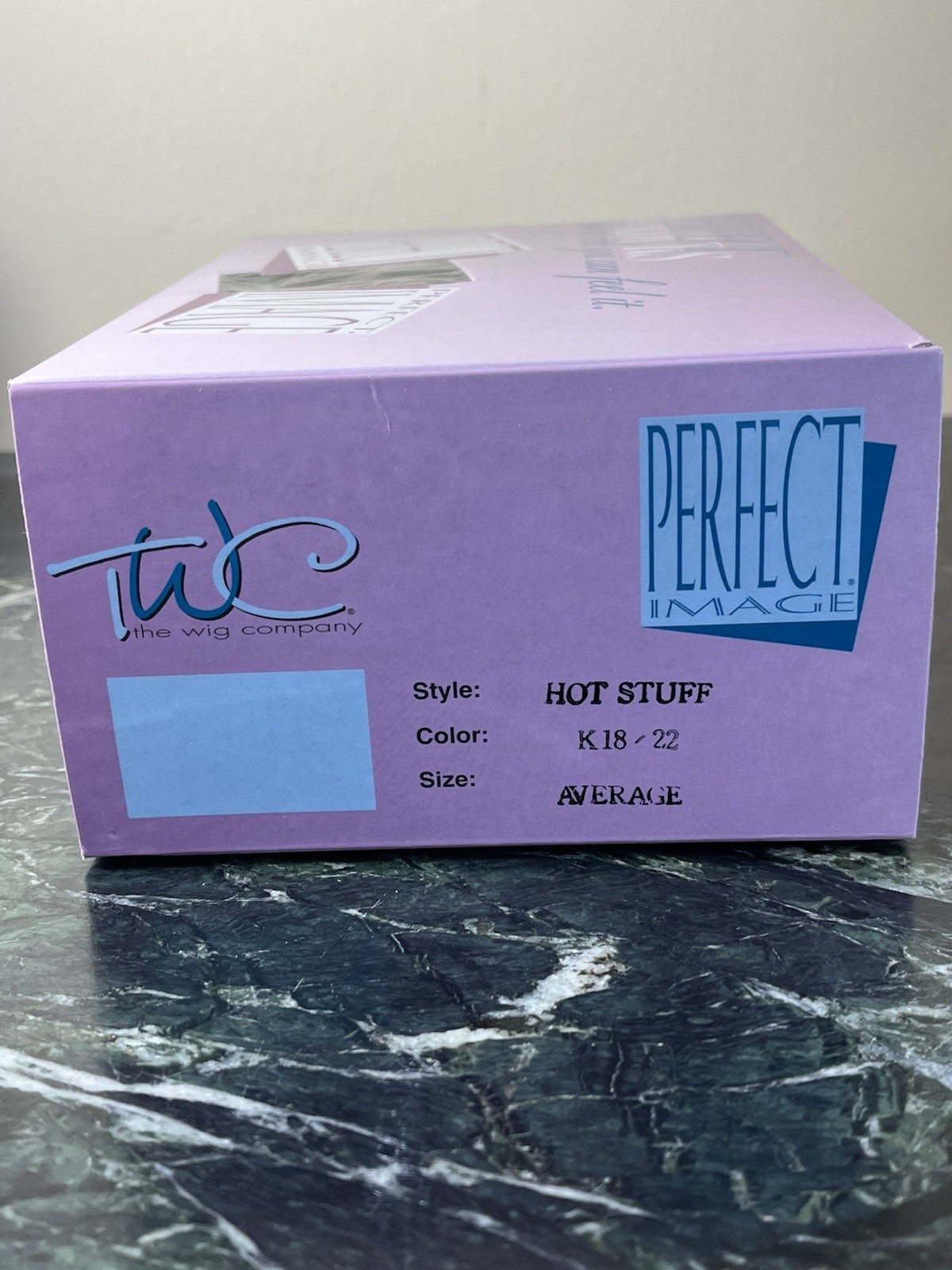 TWC Perfect Image Synthetic “Hot Stuff” Wig NWT Size Average Ash Blonde Frost