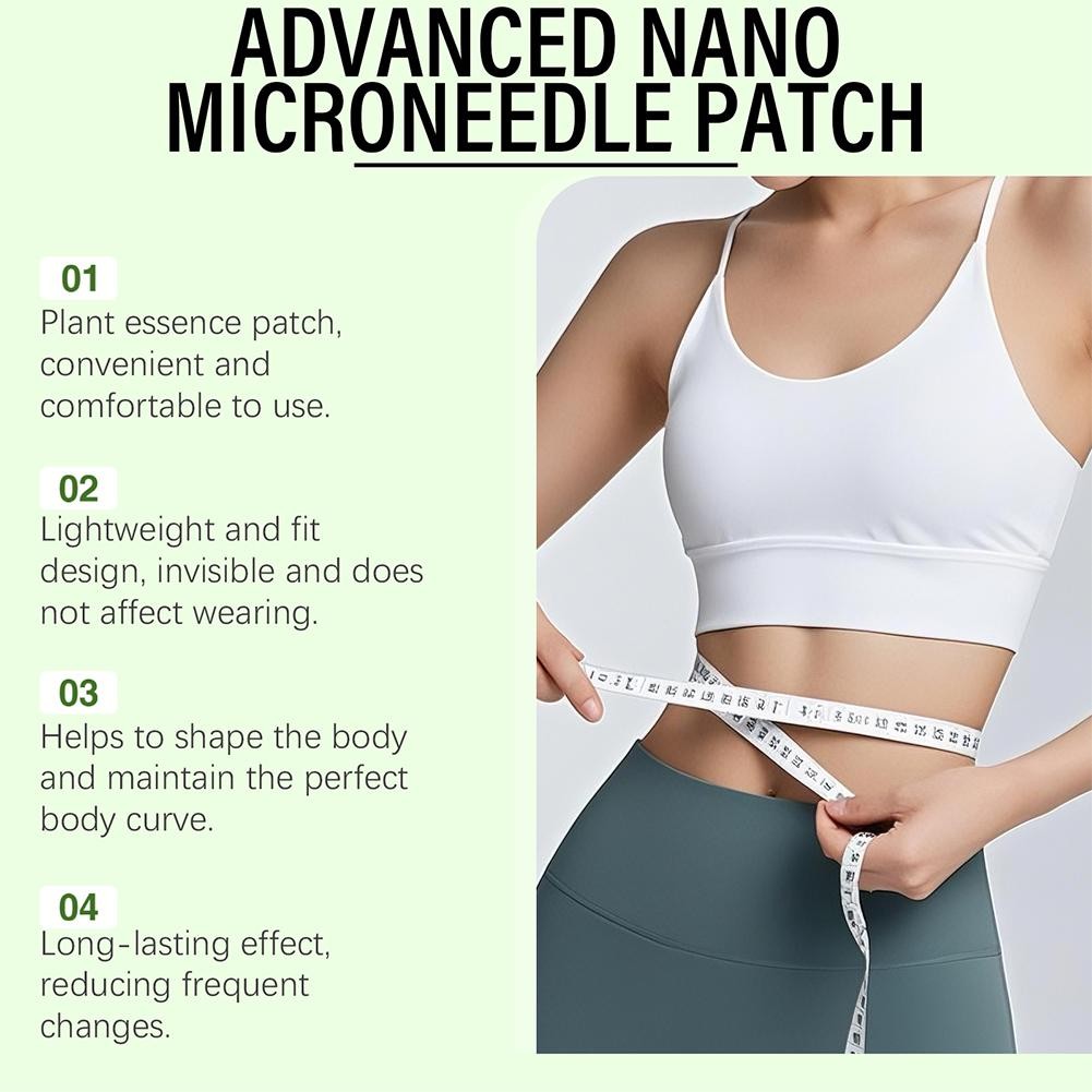 3PACK Moringa Berberine 10-in-1 Premium Nano Microneedle Patches 7Pcs/Box Lates