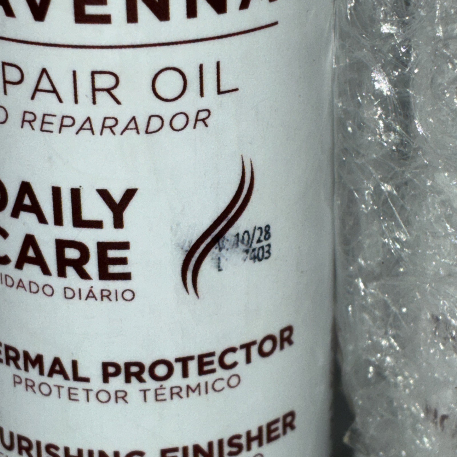 Lot Of 2 New Ibelli Capelli Ravenna Repair Oil 60 mL Each Exp:10/2028