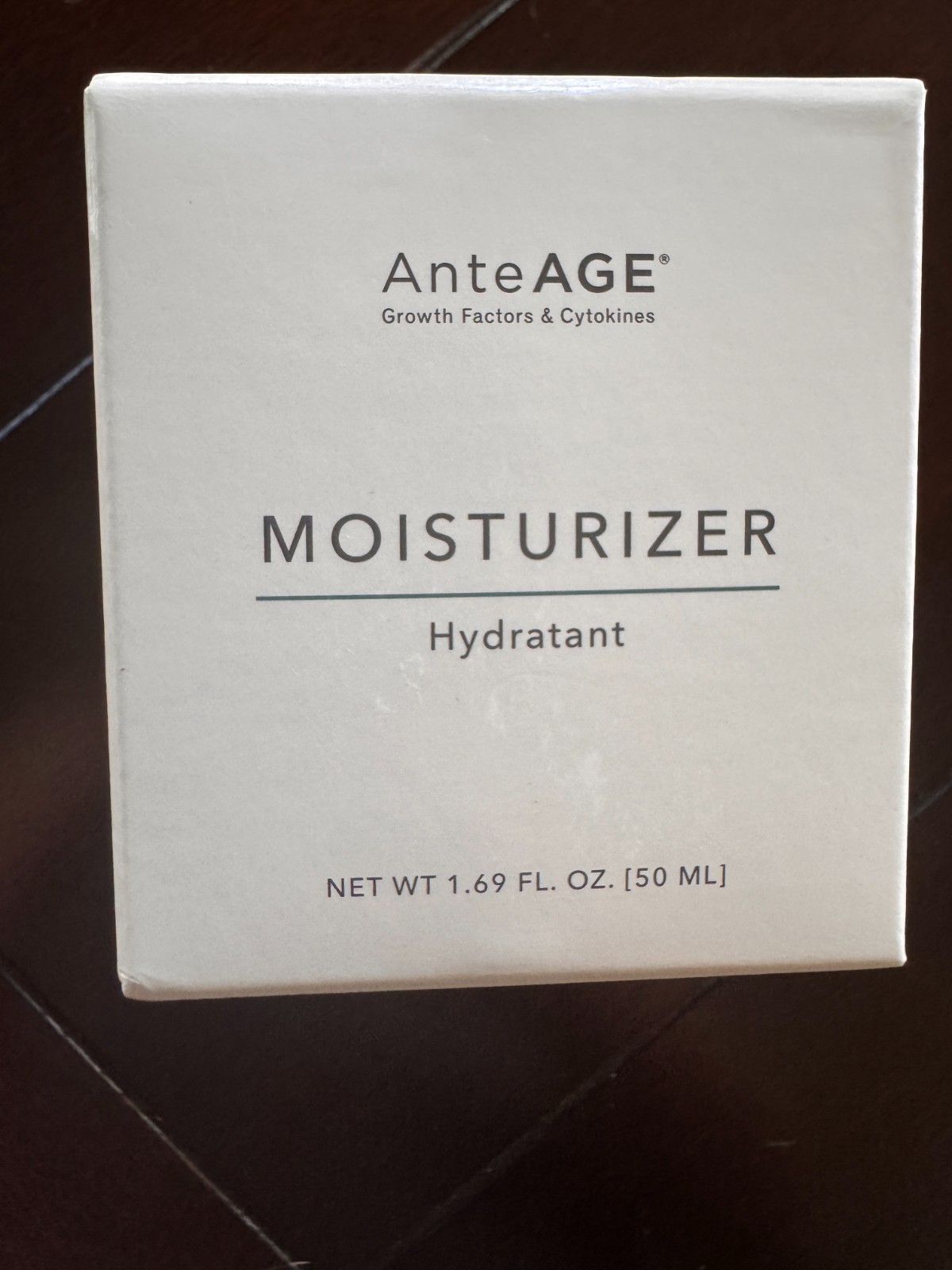 AnteAGE Face Moisturizer Full Size 1.69 OZ 50 ML In Box Authentic Exp 12/2026