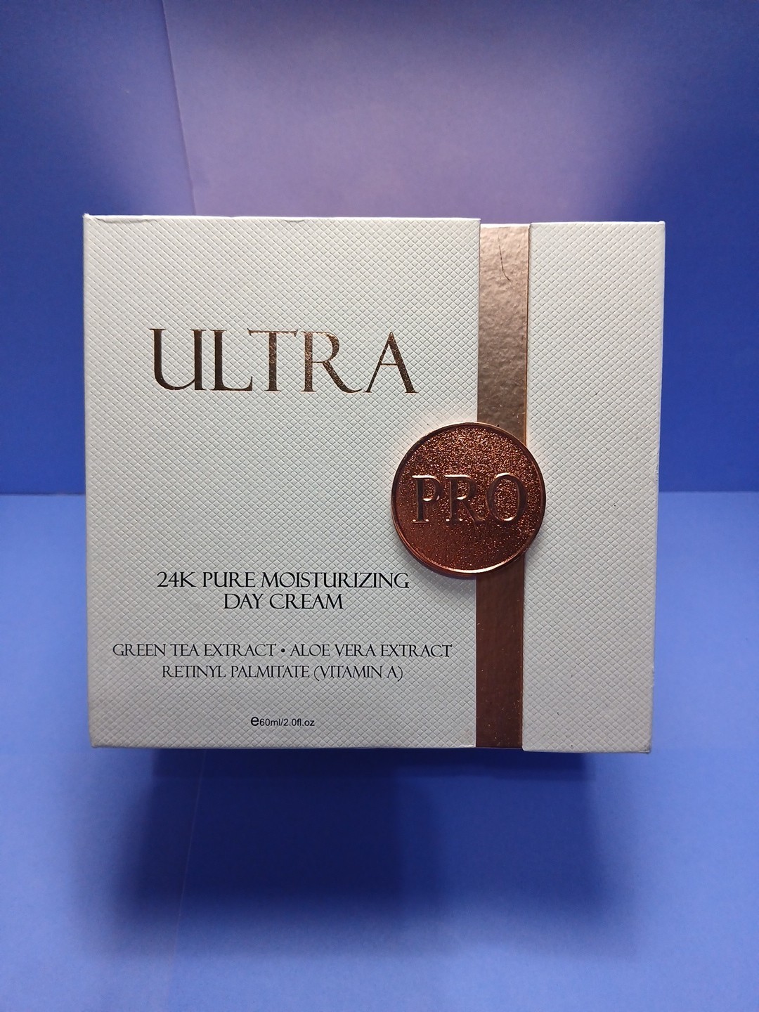Ultra PRO 24k PURE MOISTURIZING DAY CREAM 2.5 Fl Oz Aloe Vera