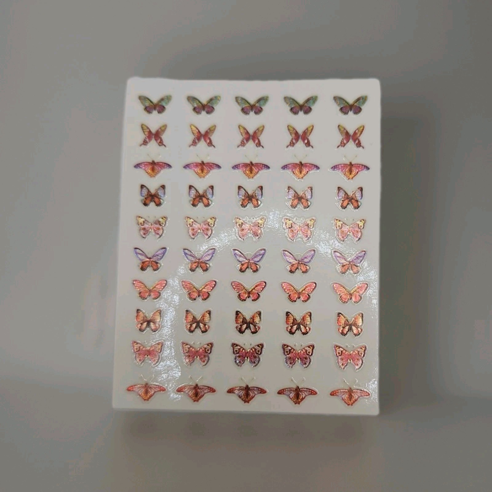 3D Butterfly Nail Stickers Designs Decor Waterproof Decal For Art & More 9 Sheet