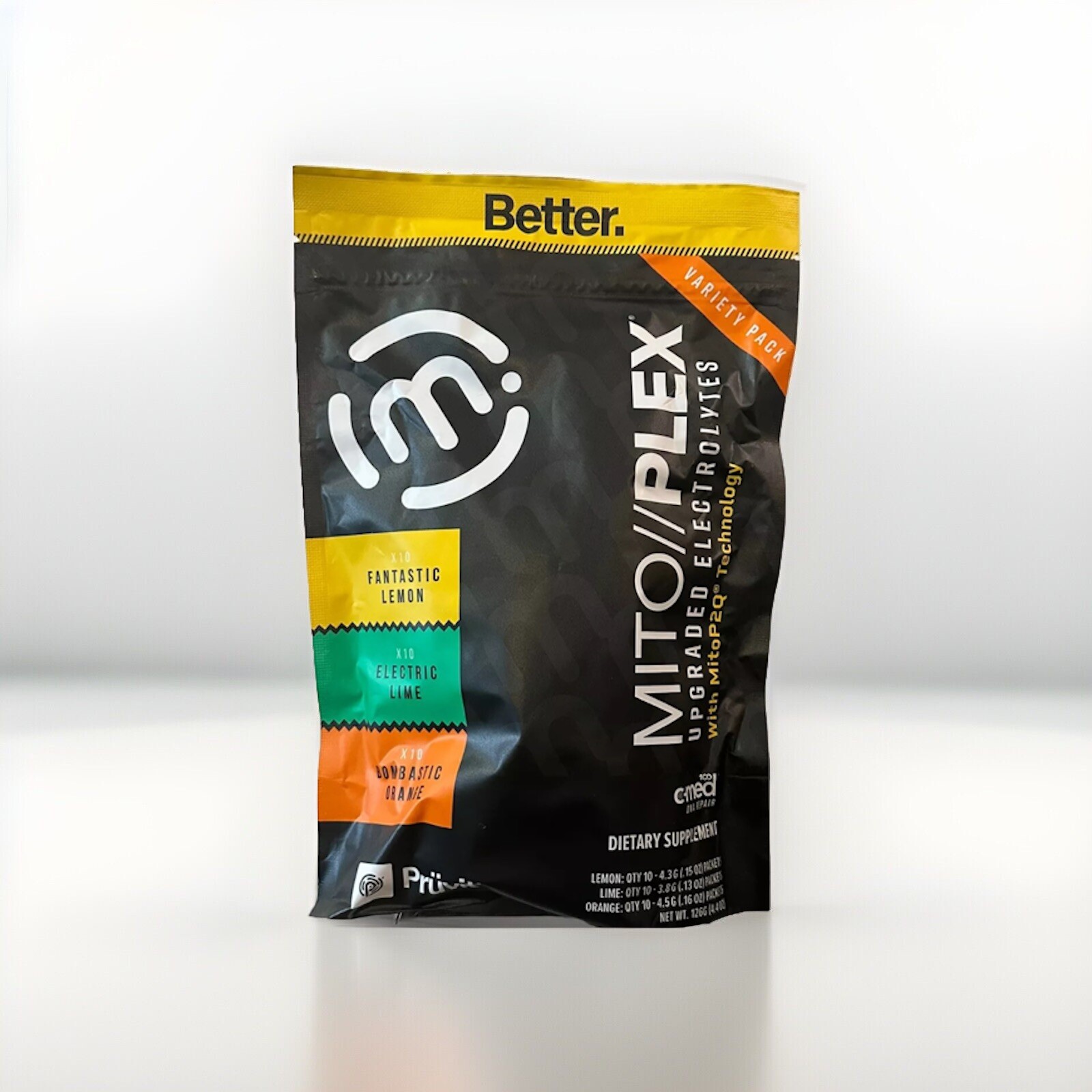 MITO PLEX Upgraded Electrolytes by Pruvit 3 FLAVORS – 30 PACKETS. FREE SHIPPING