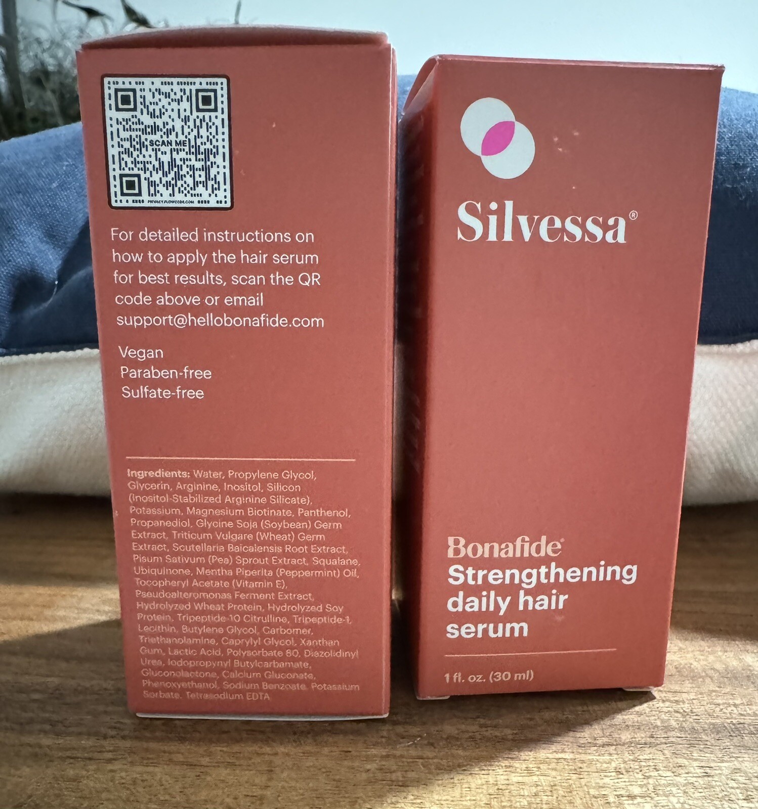 2 For $30 BONAFIDE SILVESSA HYDRATING DAILY SKIN SERUM 1 OZ BOXED EXP2025