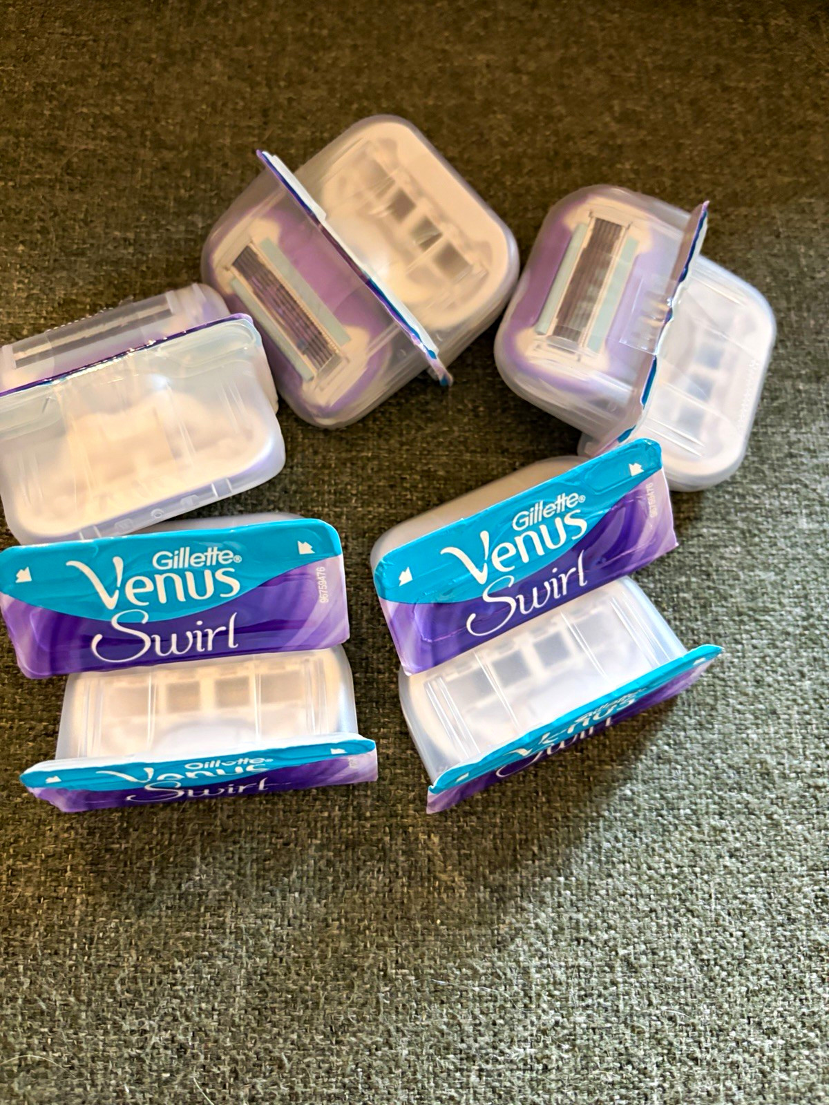 Gillette Venus Swirl Razor Blade Refills Genuine Lot of 10 New Seale