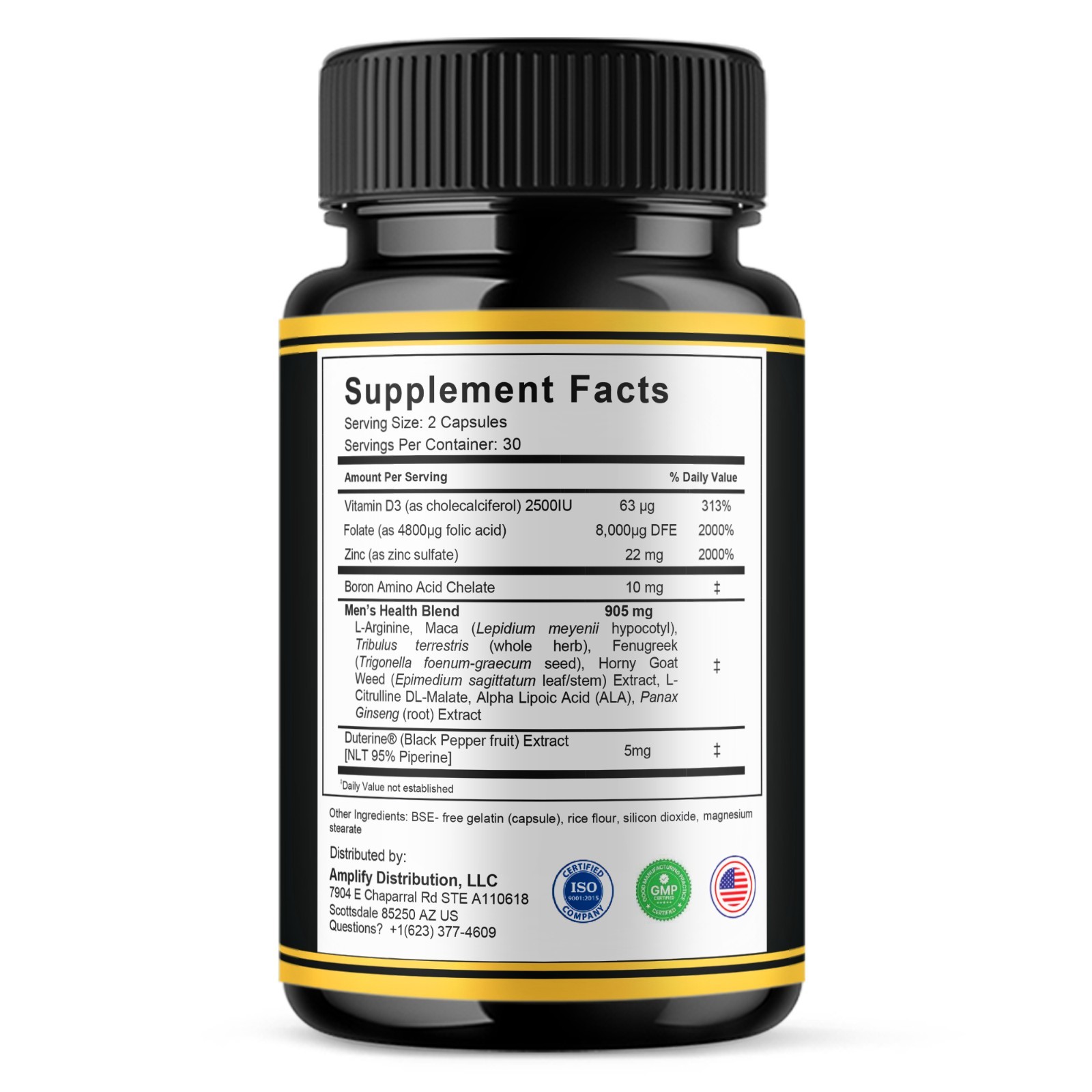 (3 Pack) Vigorox Prime Max Performance Supplement, VigoroxPrime (180 Capsules)
