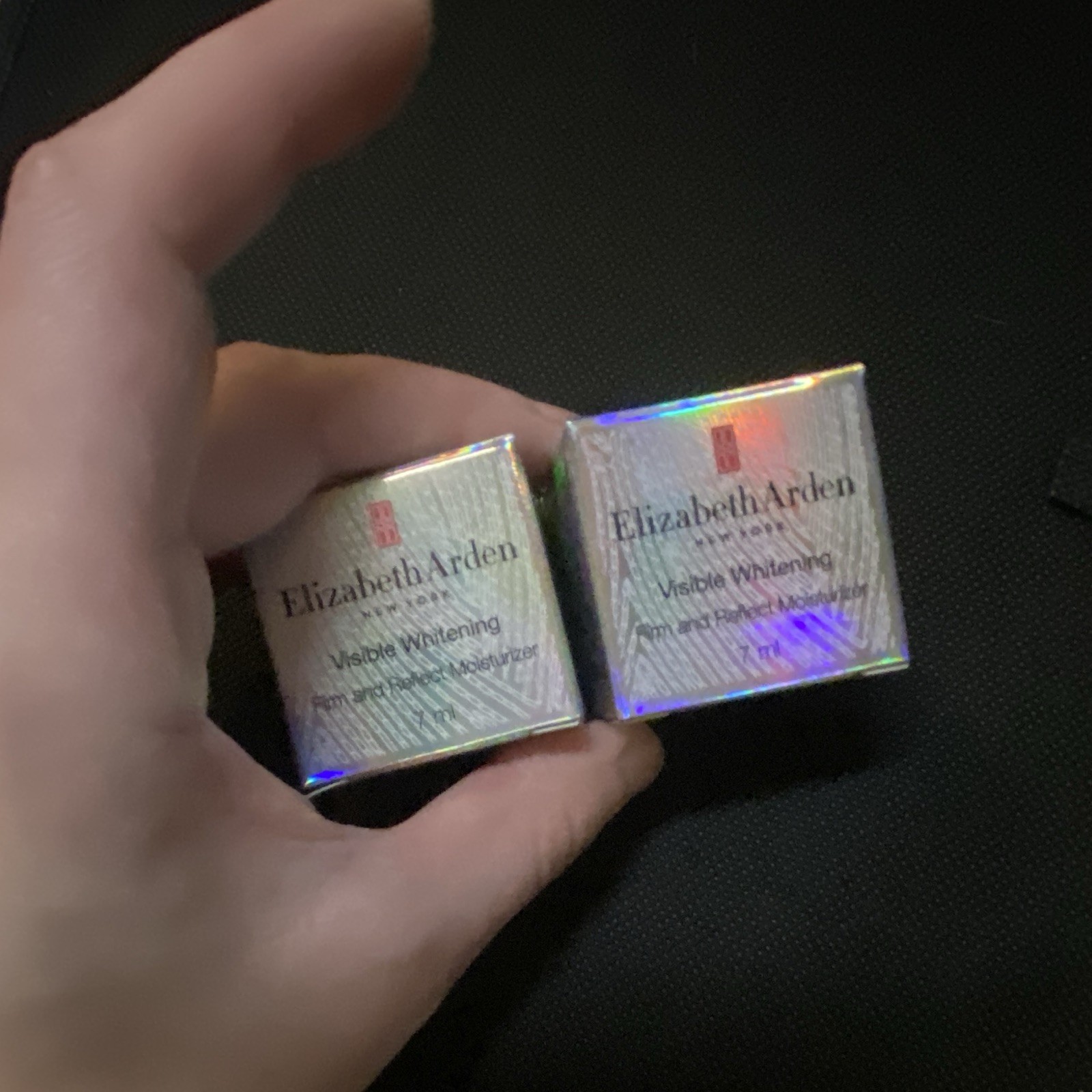 Elizabeth Arden Visible Whitening Brightening Cream SPF 50 7 mL Mini 2pc 12M