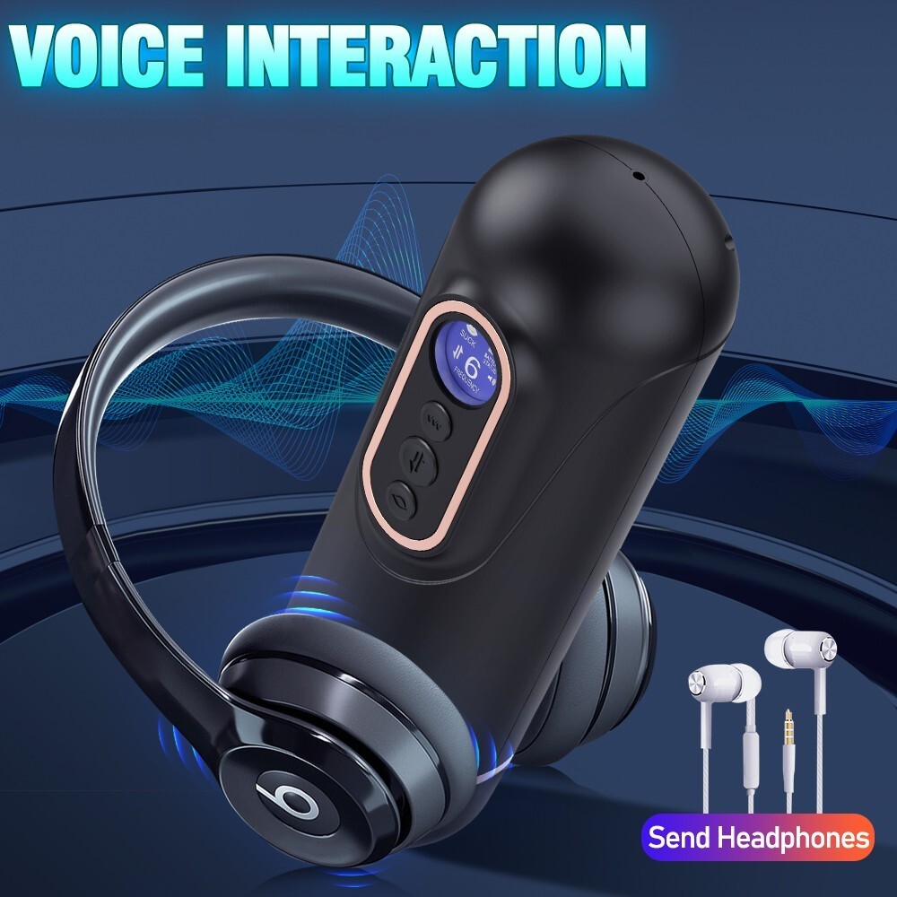 Male Masturbaters Automatic HandsFree Telescopic Sucking Cup Stroker Men Sex Toy