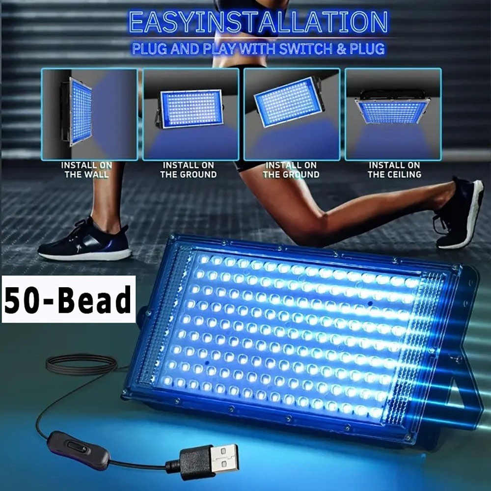 Professional Safe High-Intensity Rechargeable Portable Even-Tanning Tanning Lamp