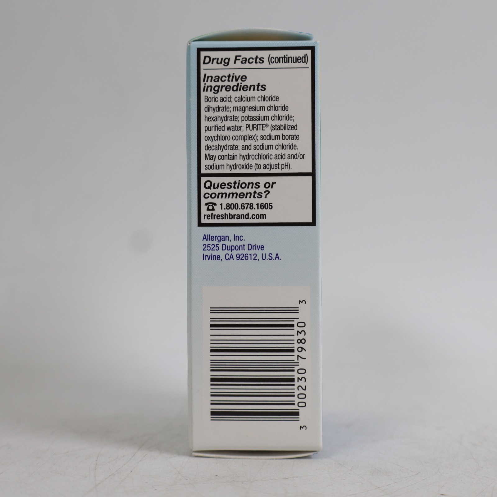 Refresh Tears Lubricant Eye Drops 2 Bottles 0.5 fl oz EXP 07/2026+
