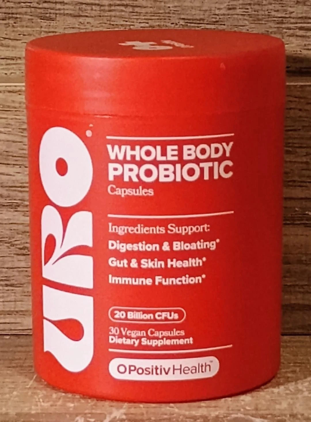 1 Bottle O Positiv URO Whole Body Probiotic 3-In-1 Probiotic Support 30 Caps NEW