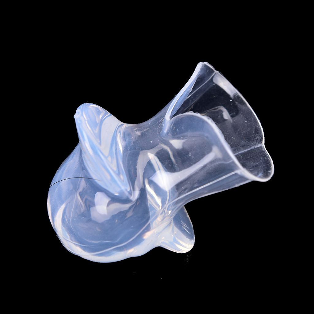 2pcs Anti Snoring Tongue Device Silicone Sleep Apnea Aid Stop Noise Stop Sleeve