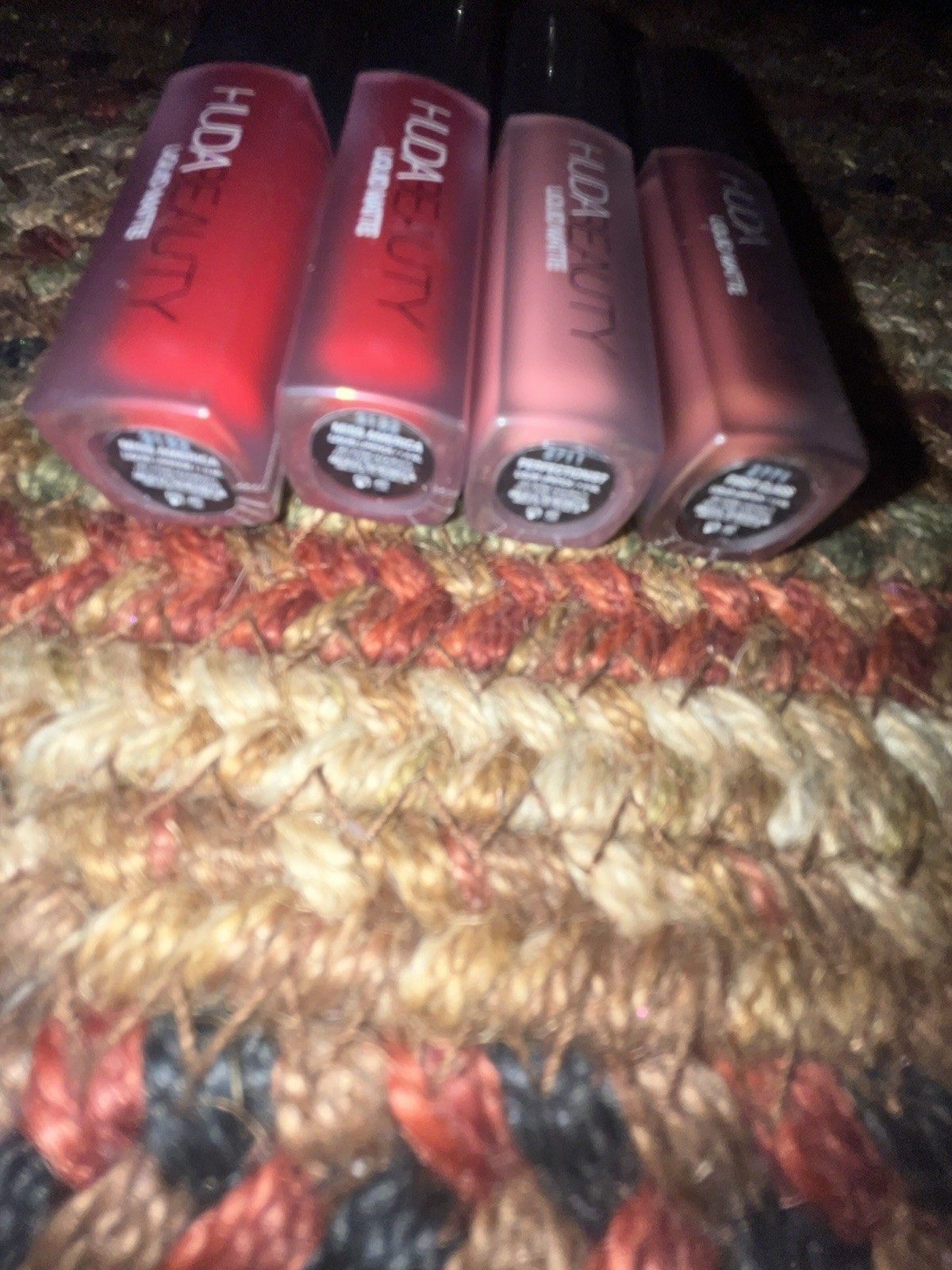 HUDA BEAUTY-LIQUID MATTE LIP STICK-BUYER CHOICE OF SHADE-NIP/SEALED