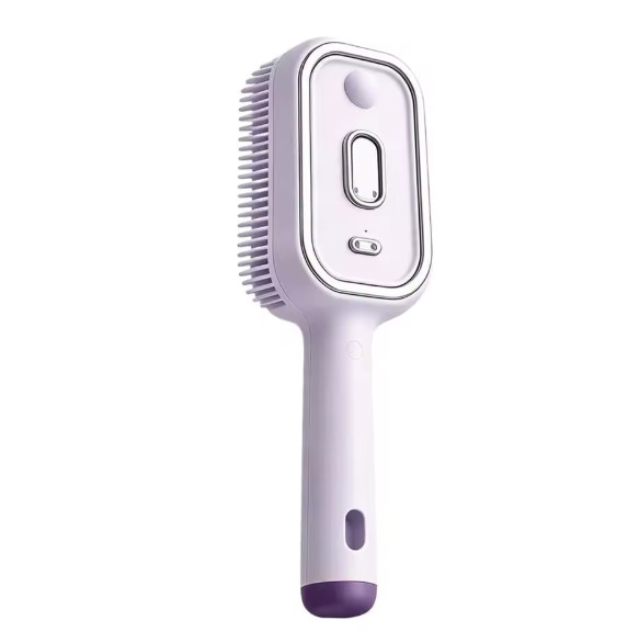 Electric Spray Air Cushion Massage Comb, Rechargeable Mist Hair Brush Easy-Clean