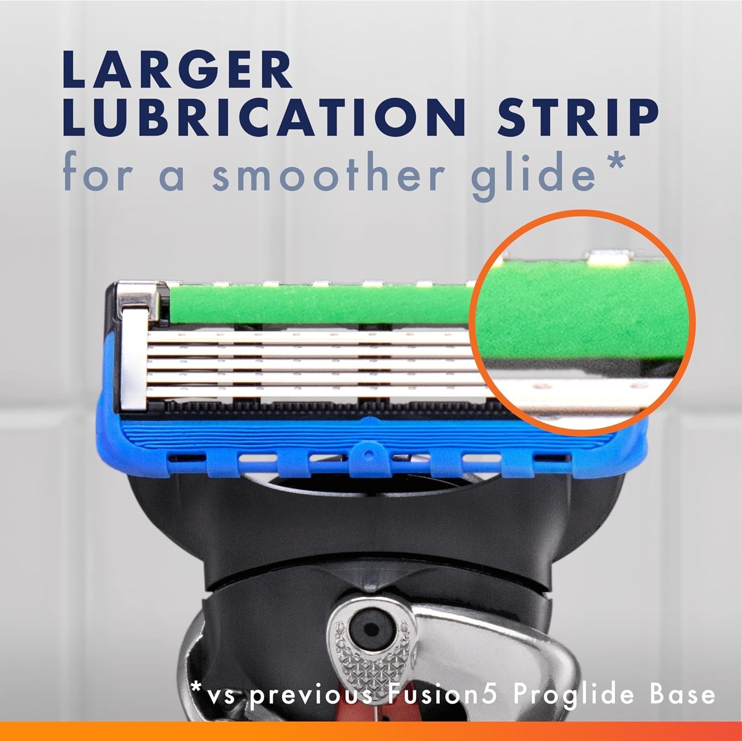 GILLETTE FUSION 5 PROGLIDE RAZOR HANDLE WITH FLEXBALL + 4 REPLACEMENT CARTRIDGES