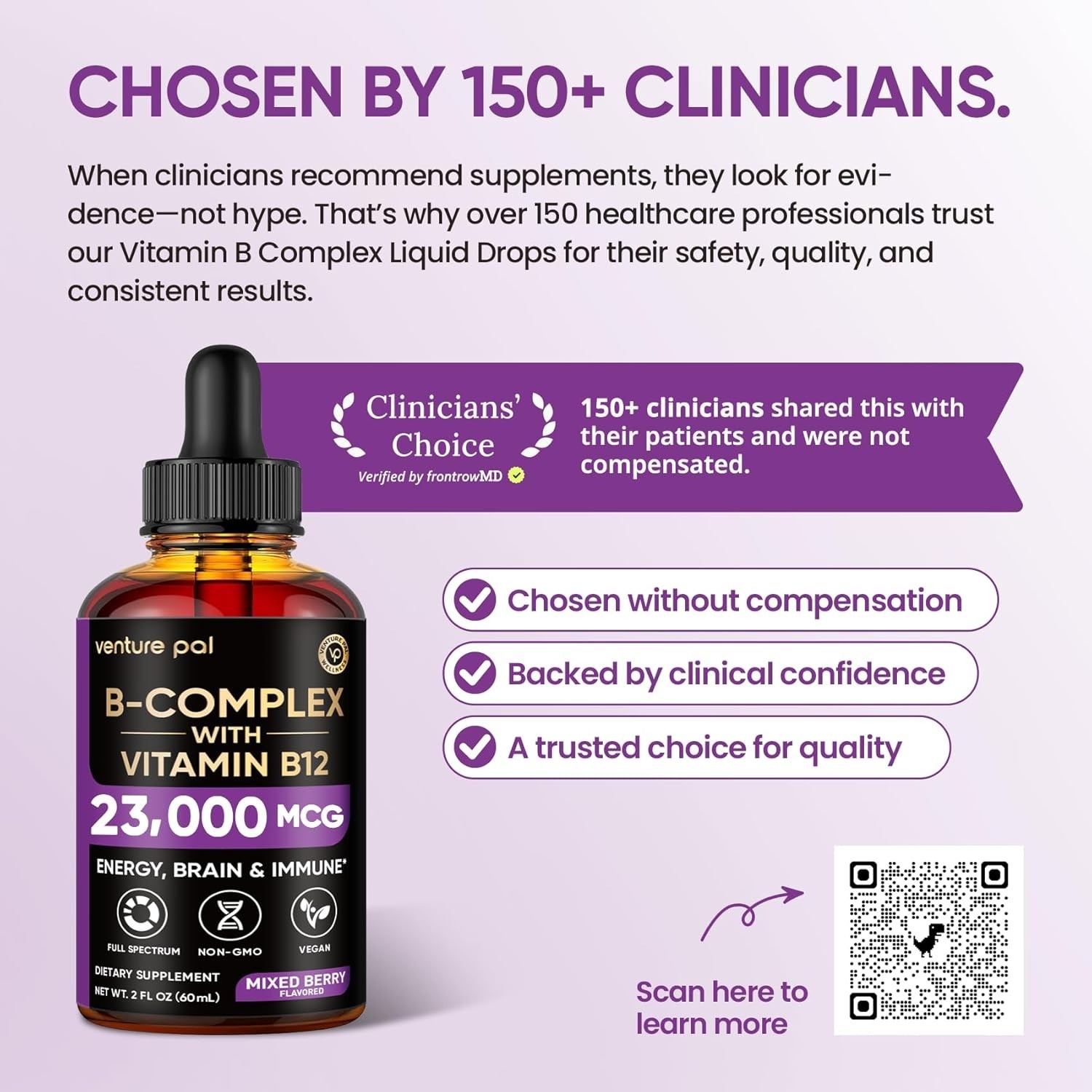 11-in-1 Vitamin B Complex Liquid Drops, B12 Methylcobalamin | B9 Folic | B1,B…