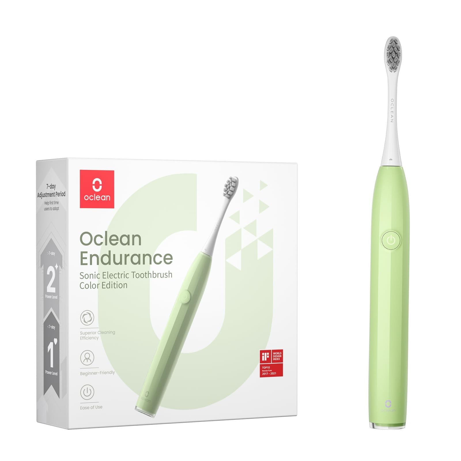 Oclean Endurance Sonic Toothbrush Color Edition – Green
