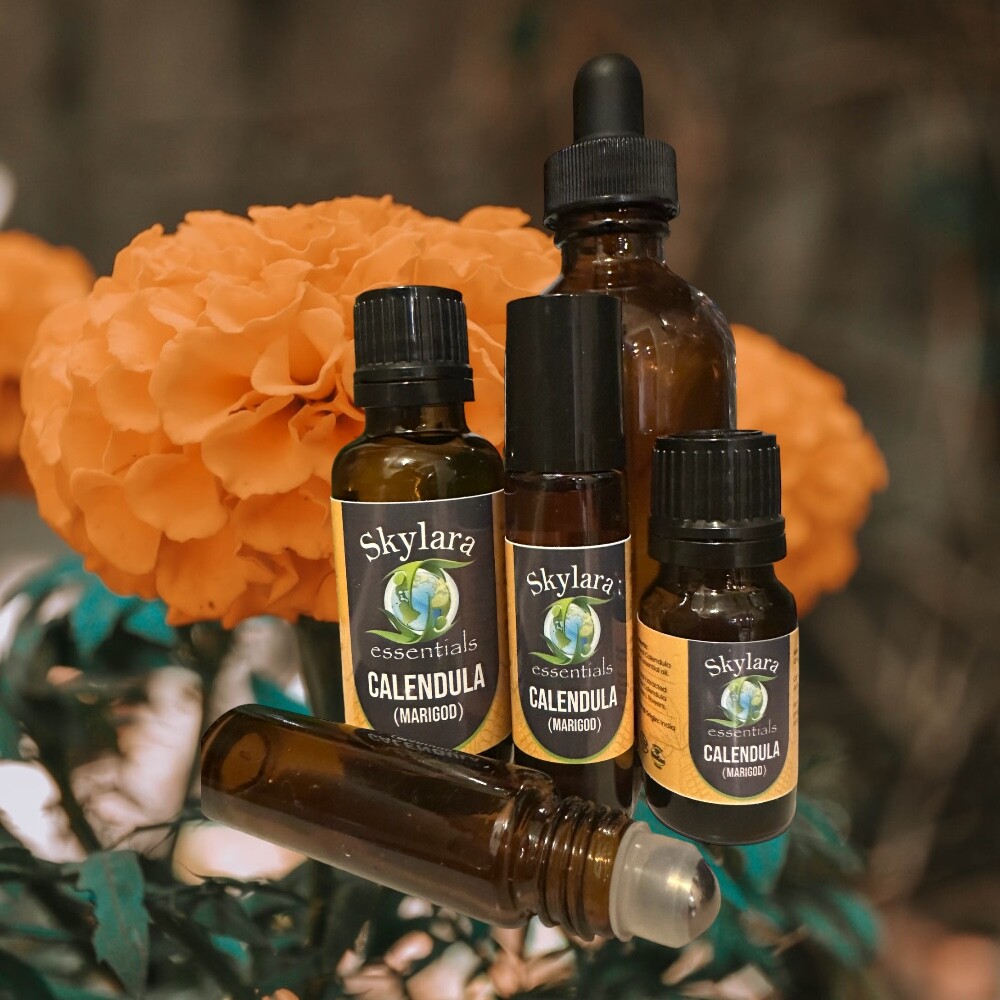 Organic Calendula Essential Oil (Marigold) FREE SHIPPING