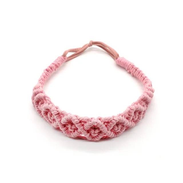 Adult Hair Accessories Boho Chic intertwine Turban Solid Color Head Band