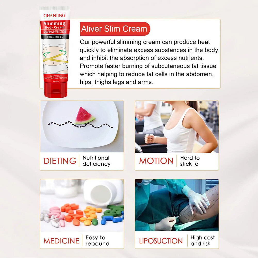 Fat Burner Hot Cream Weight Loss Belly Slimming Fitness Body Legs Skin Sweat Gel