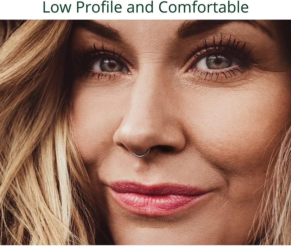Reusable Adjustable Nasal Dilator (Large) Opens Nose to Breathe Easily