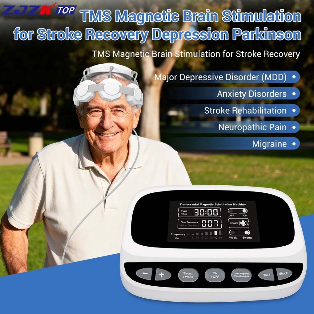 rTMS Therapy Machine Transcranial Magnetic Stimulation for Depression Home-Use