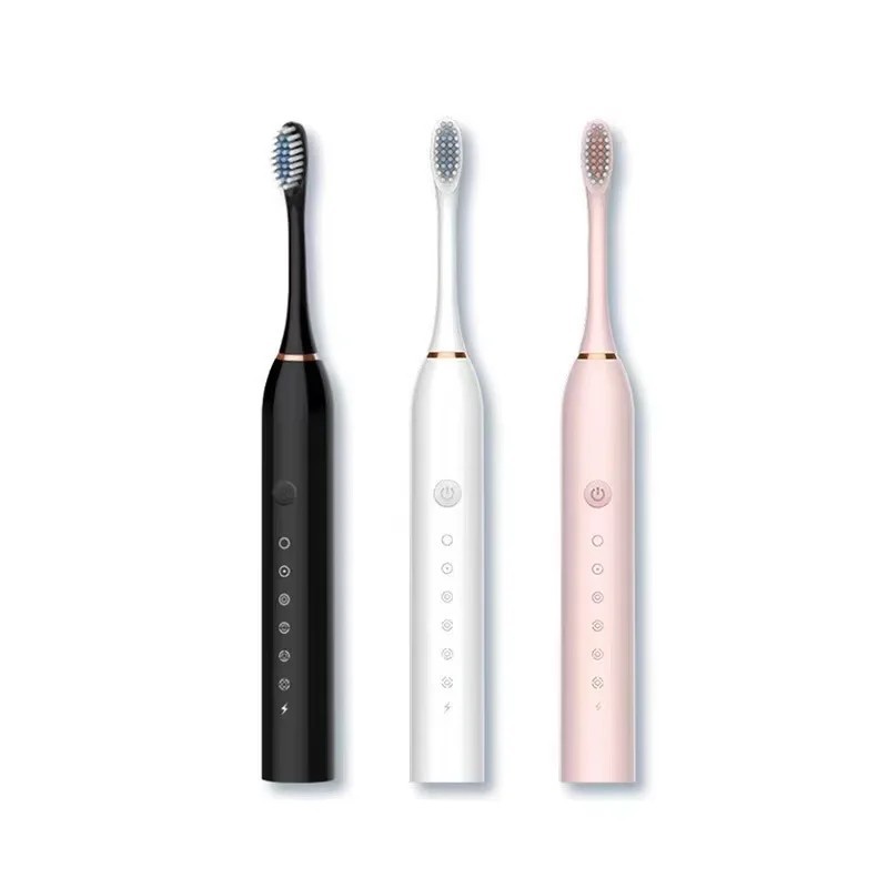Sonic Electric Toothbrush Rechargeable 6 Mode with 3 Brush Head Precise Cleaning