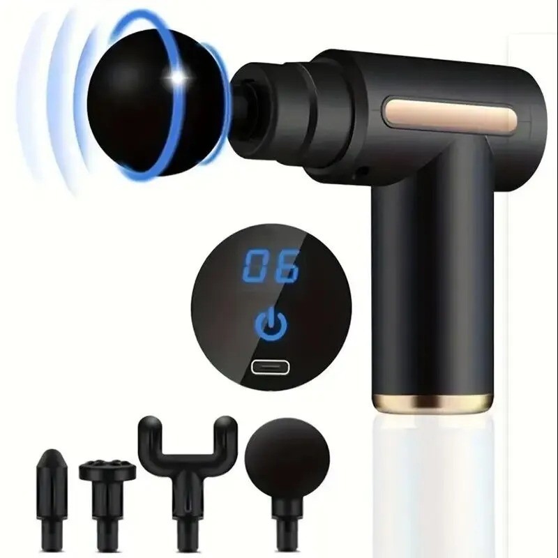 6 Speed Massage Gun Percussion Massager Deep Tissue Muscle Vibrating Relax