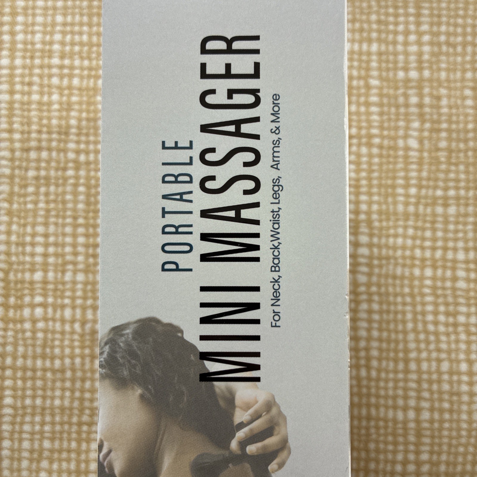 Portable Mini Massager For Neck, Back, Legs, Arms, & More! *New*